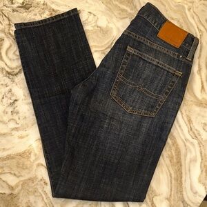 Lucky Brand “221 Original Straight” Dark Jeans